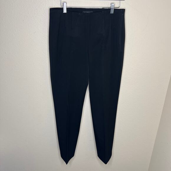 Talbots Bi-Stretch Straight Leg Curvy Black Pant 6 - Picture 1 of 11